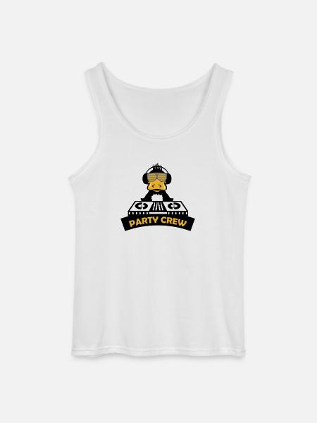 duck_party_crew_2 - Débardeur Gildan Homme - blanc