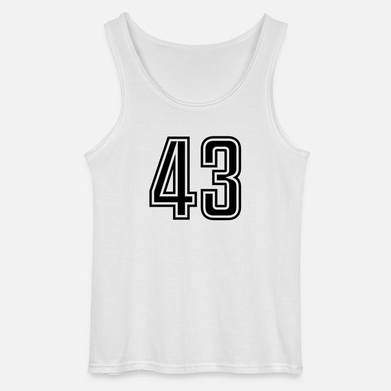 43 - Gildan Männer Tank Top - Weiß