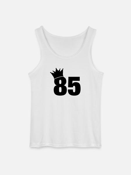 85_krone_f1 - Gildan Männer Tank Top - Weiß