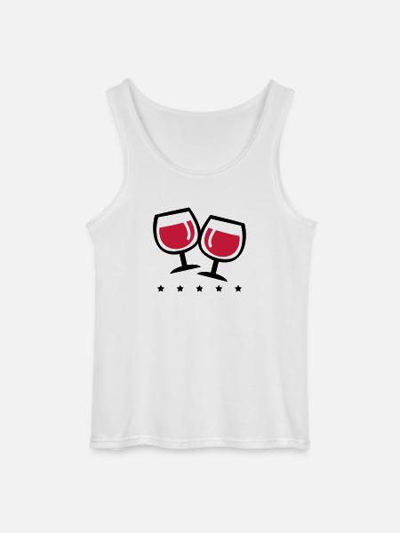 wein_symbol_pp2 - Gildan Men’s Tank Top - white