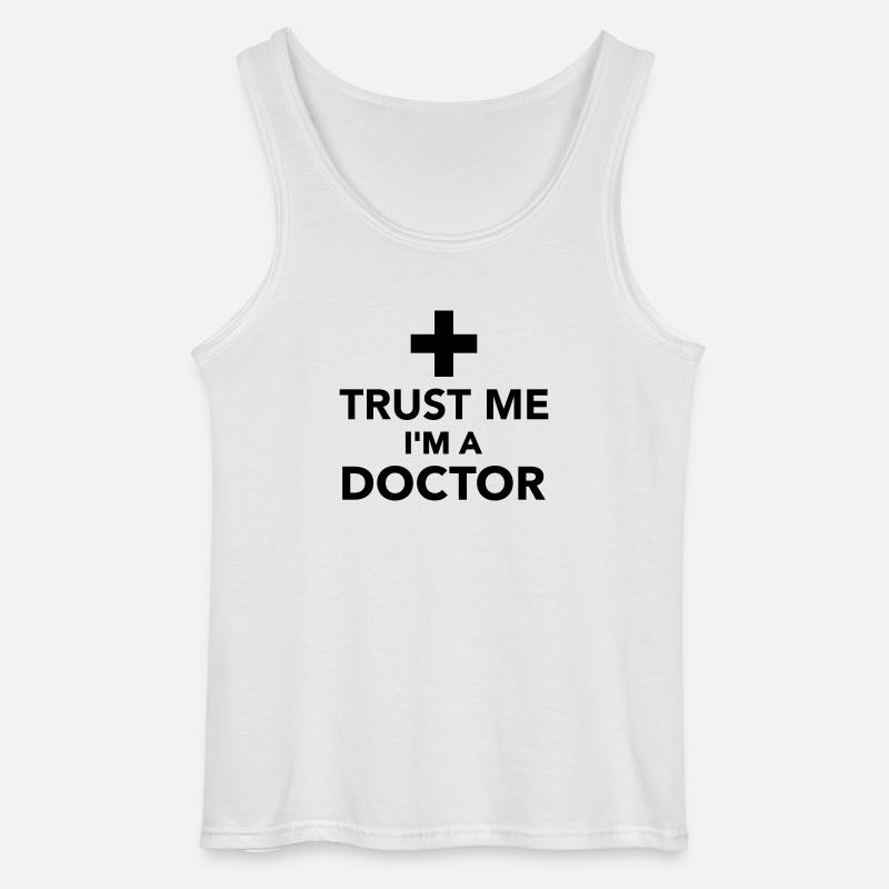 Arzt - Gildan Männer Tank Top - Weiß