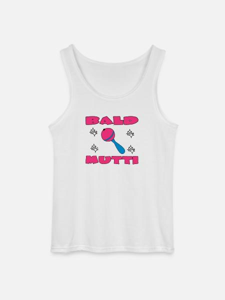 Bald mutti - Gildan Men’s Tank Top - white