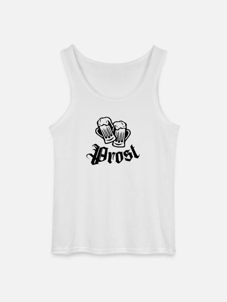 Beer Cheers - Gildan Men’s Tank Top - white