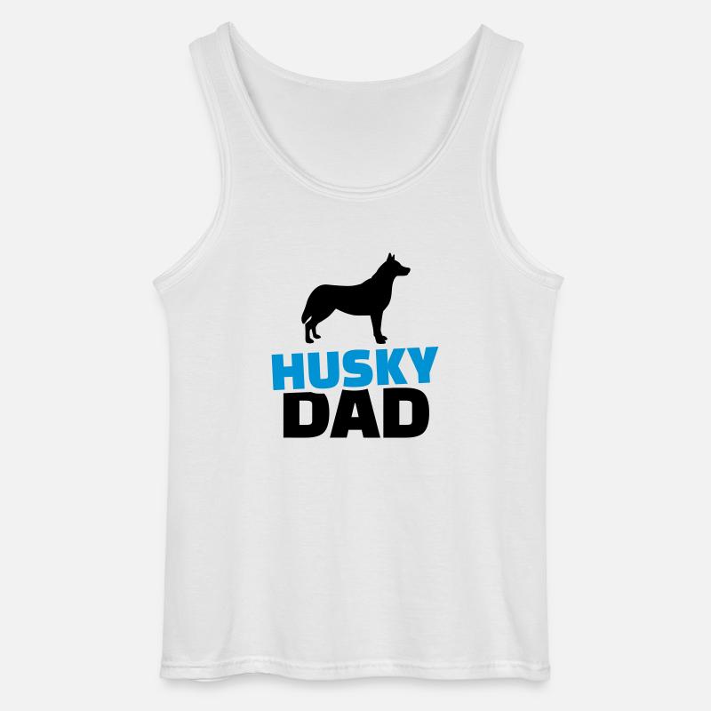 Husky - Gildan Männer Tank Top - Weiß