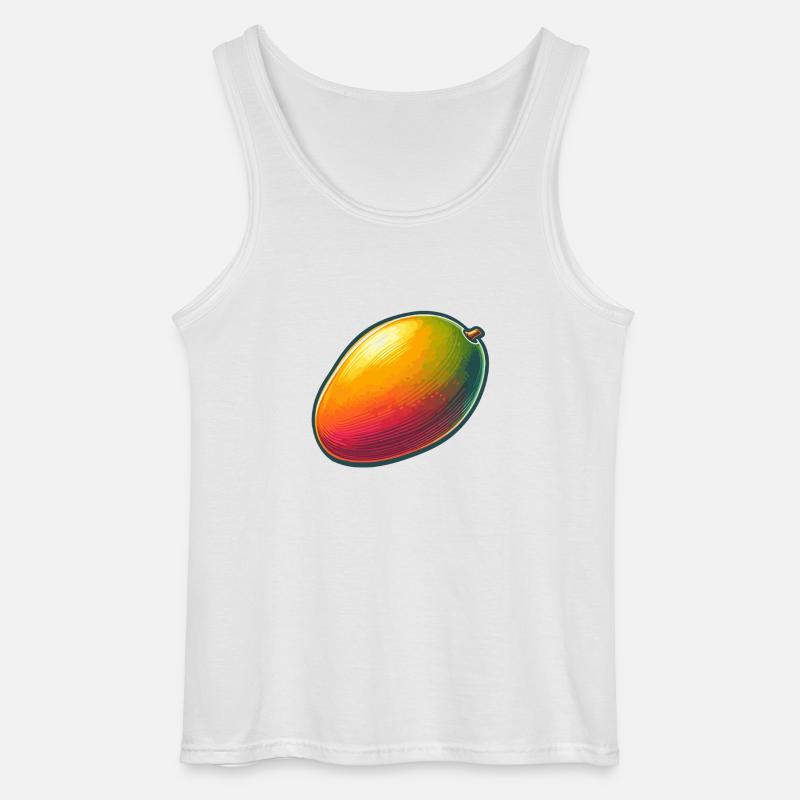 Mango - Gildan Männer Tank Top - Weiß