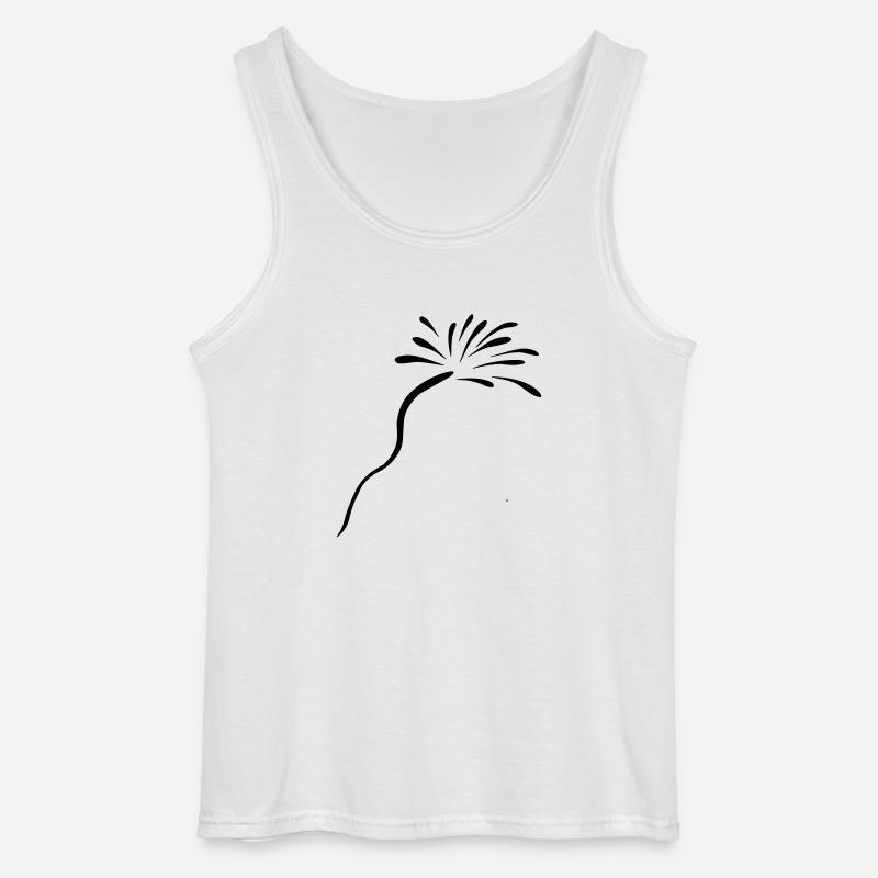 Feuerwerk(1) - Gildan Männer Tank Top - Weiß