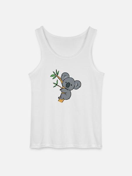 KOALA Bear 2 - Débardeur Gildan Homme - blanc