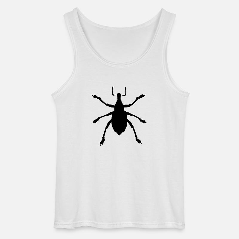 Käfer - Gildan Männer Tank Top - Weiß