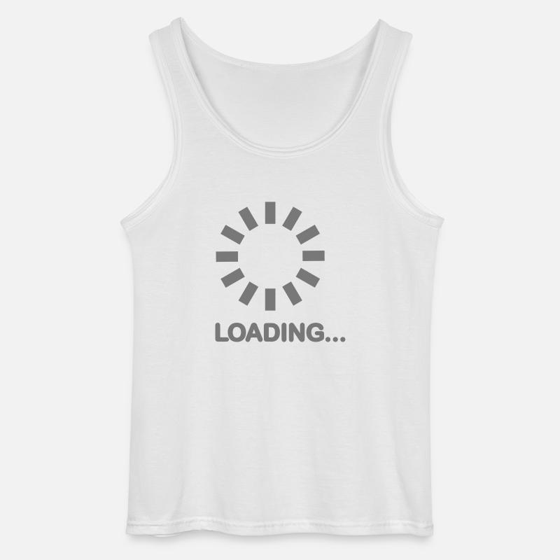 Loading - Gildan Männer Tank Top - Weiß