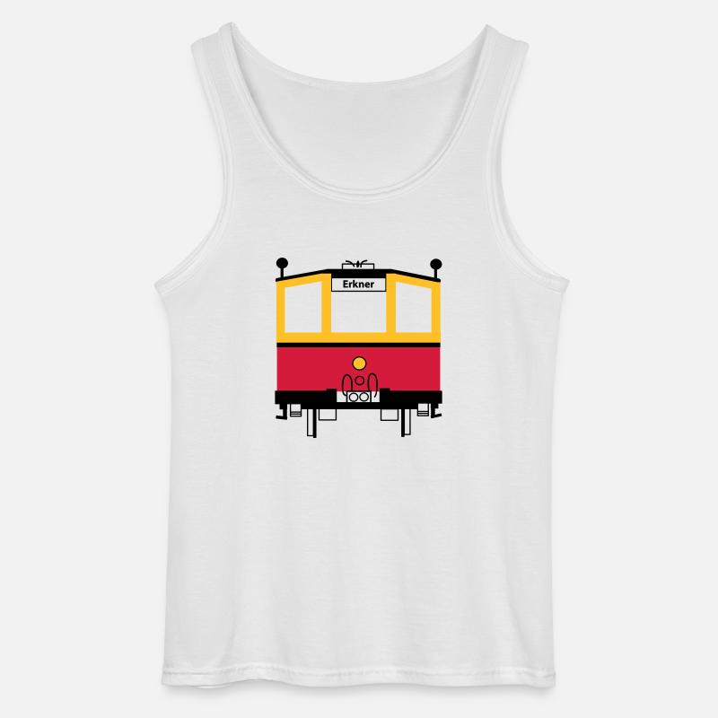 S-Bahn - Gildan Männer Tank Top - Weiß