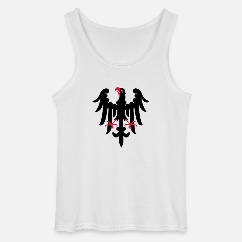 eagle heraldry - Gildan Männer Tank Top - Weiß
