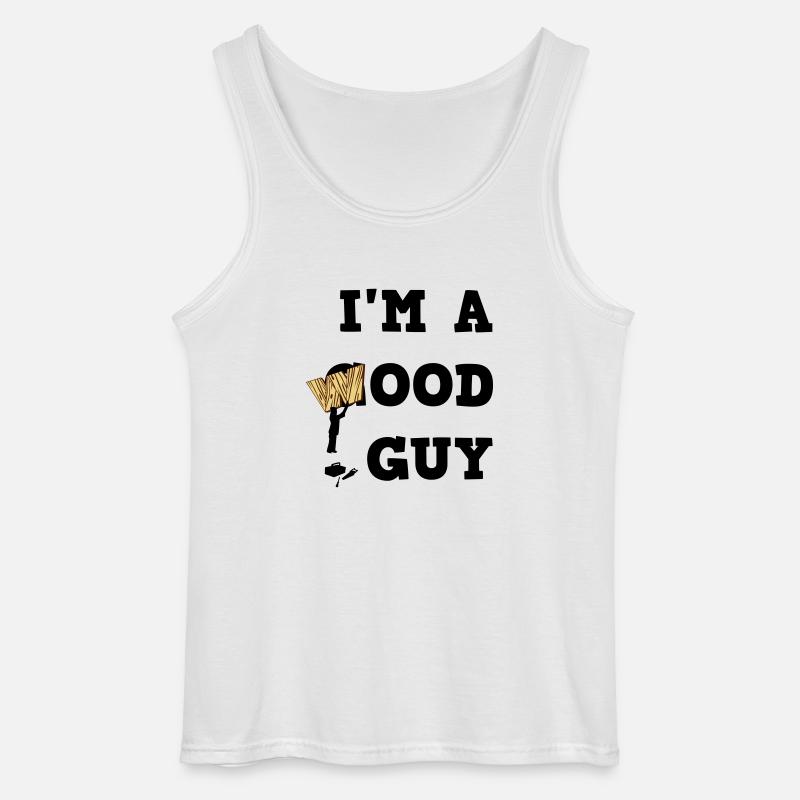 I'm a Wood Guy - Gildan Männer Tank Top - Weiß
