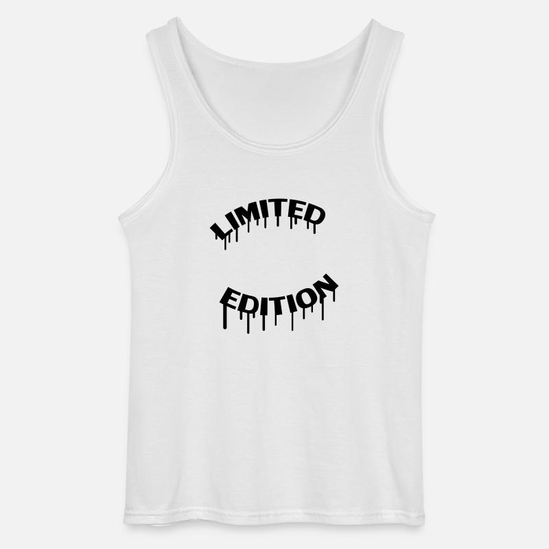 Limited Edition Graffiti - Gildan Männer Tank Top - Weiß