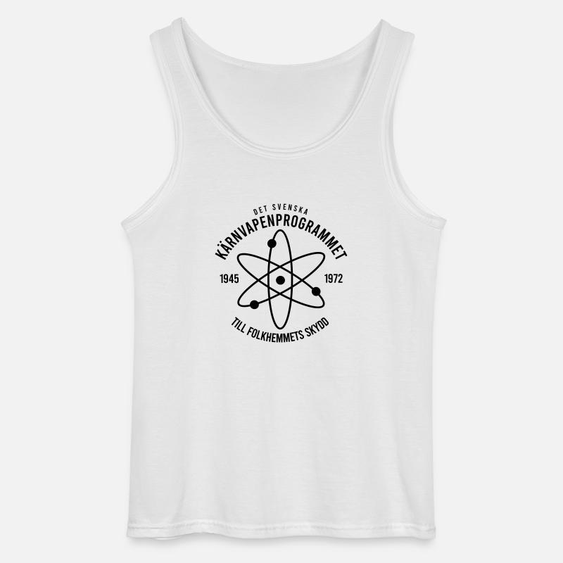 Das schwedische Atomwaffenprogramm - Gildan Männer Tank Top - Weiß