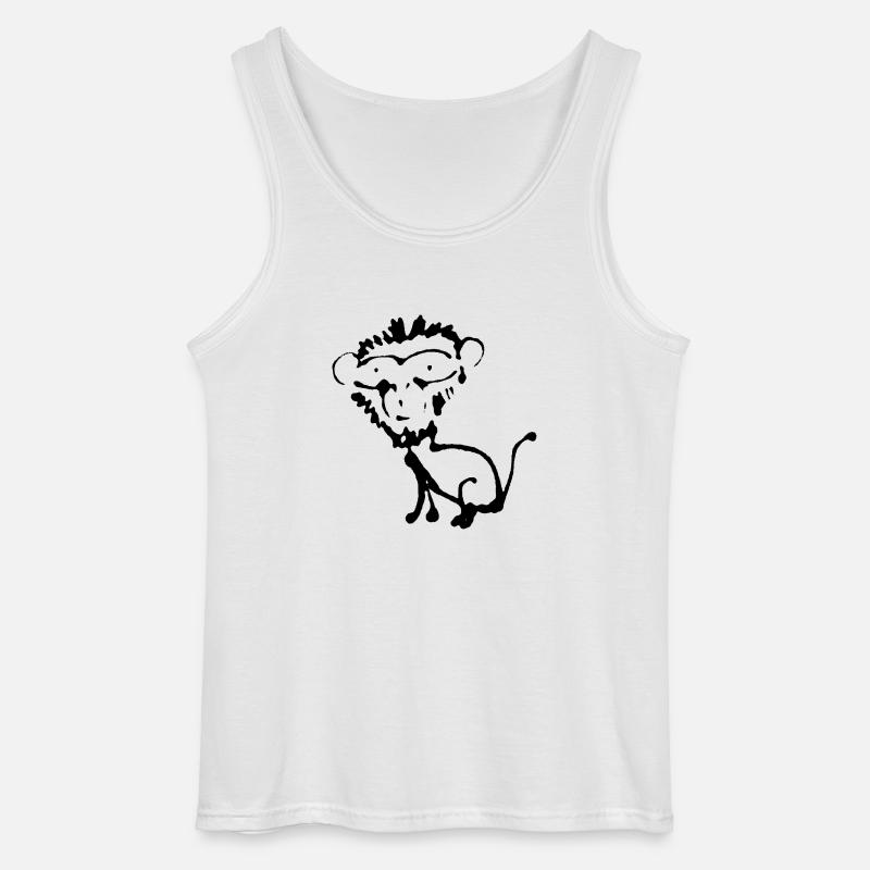 Miko - Gildan Männer Tank Top - Weiß