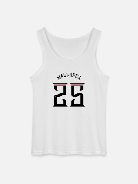 Mallorca 25 Jersey 2025 - Gildan Men’s Tank Top - white