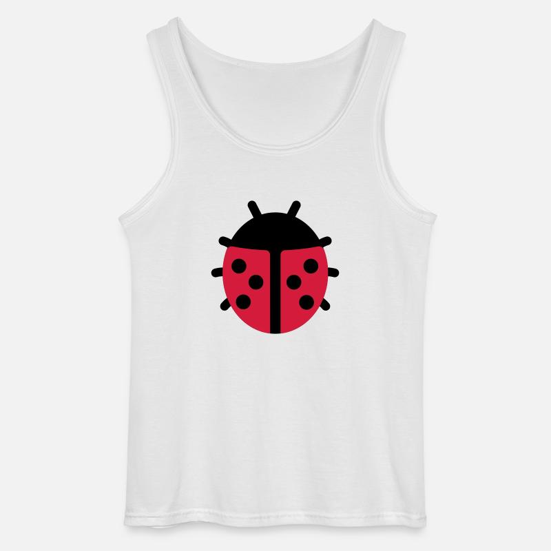 marienkaefer - Gildan Männer Tank Top - Weiß