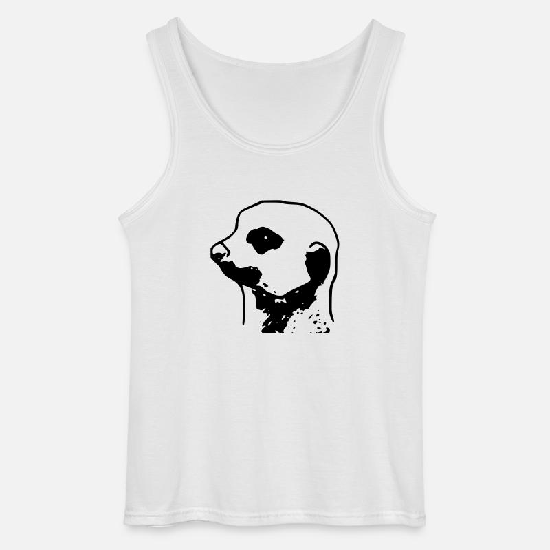 erdmann/erdfrau - Gildan Männer Tank Top - Weiß