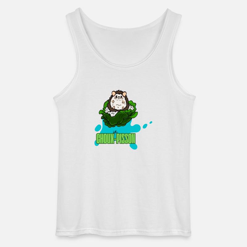 Choupisson - Gildan Männer Tank Top - Weiß