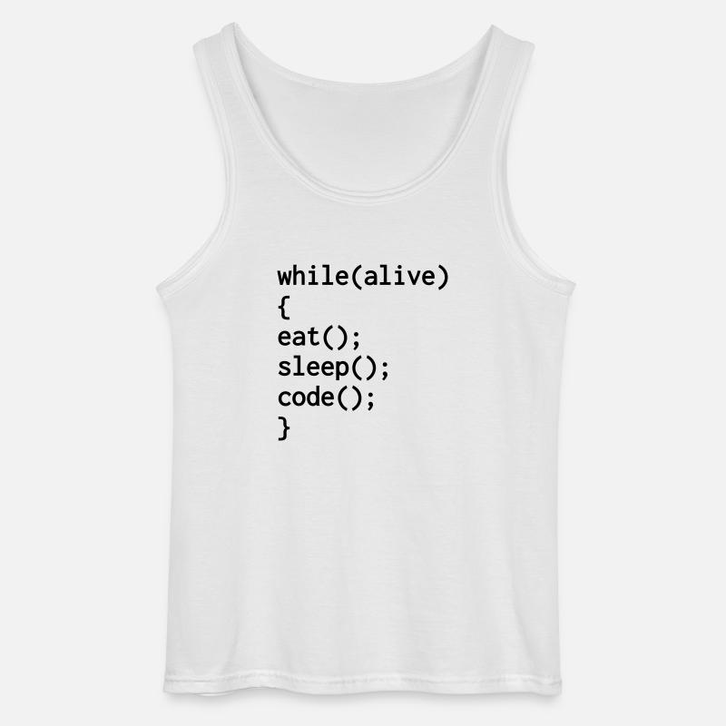 Entwickler / Informatiker / Programmierer / - Gildan Männer Tank Top - Weiß