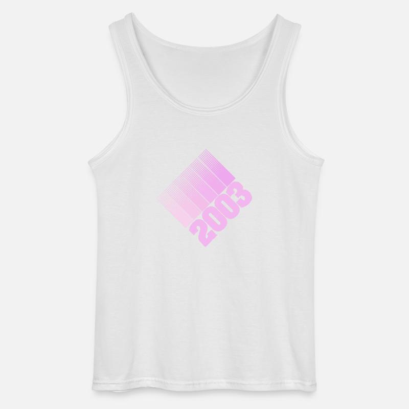 Papa 2003 - Gildan Männer Tank Top - Weiß