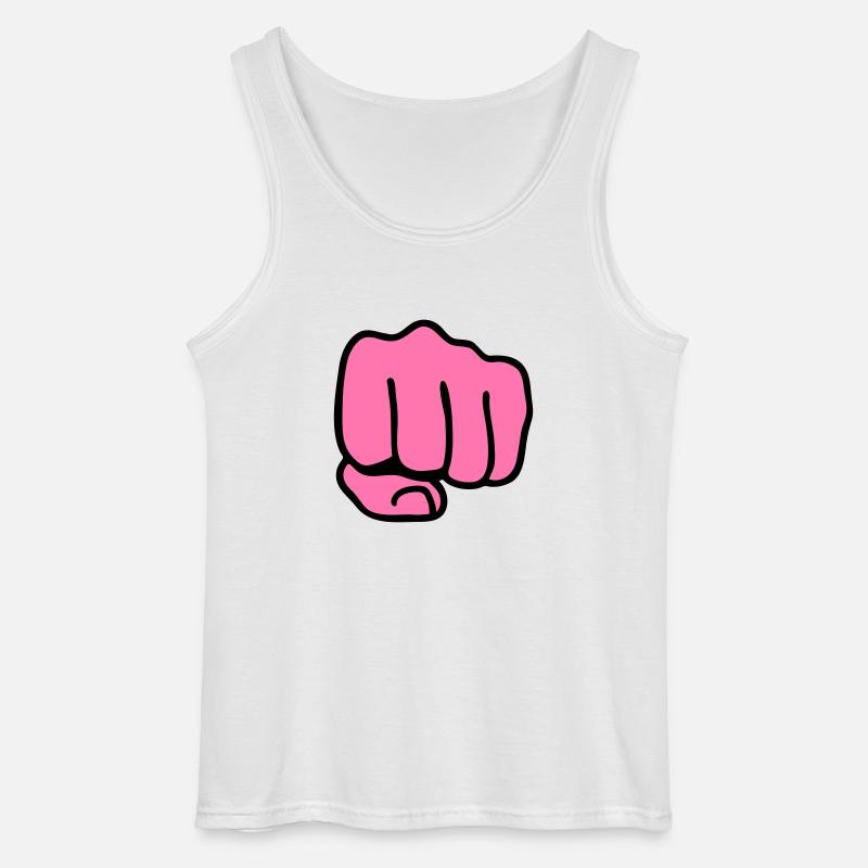 Faust - Gildan Männer Tank Top - Weiß