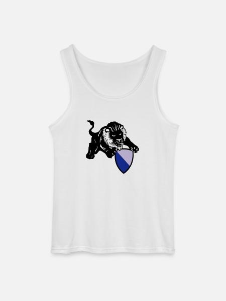 zürich löwe - Gildan Männer Tank Top - Weiß