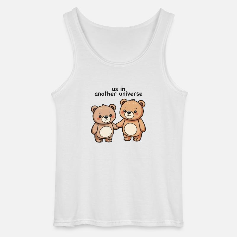 We in Another Universe Bears edition - Gildan Men’s Tank Top - white