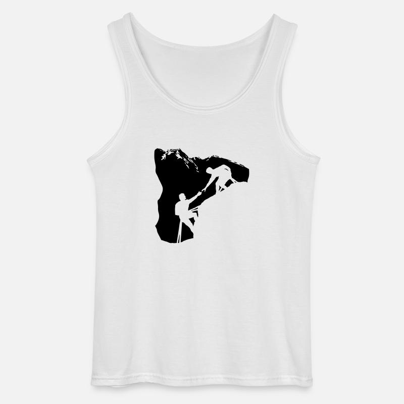 Teamwork 2 - Gildan Männer Tank Top - Weiß