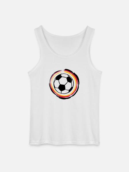 Fussball (Deutschland) - Gildan Männer Tank Top - Weiß
