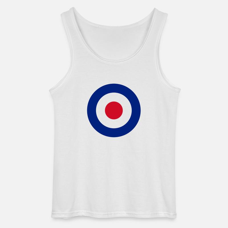 Target (Mod) - Gildan Männer Tank Top - Weiß