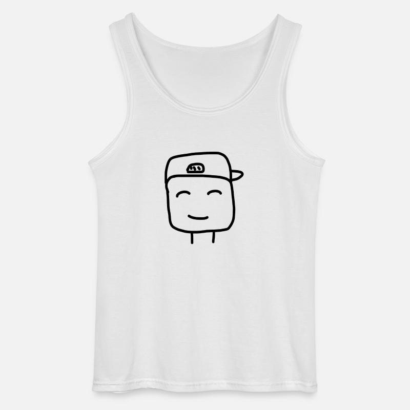 ComicBoy - Gildan Männer Tank Top - Weiß