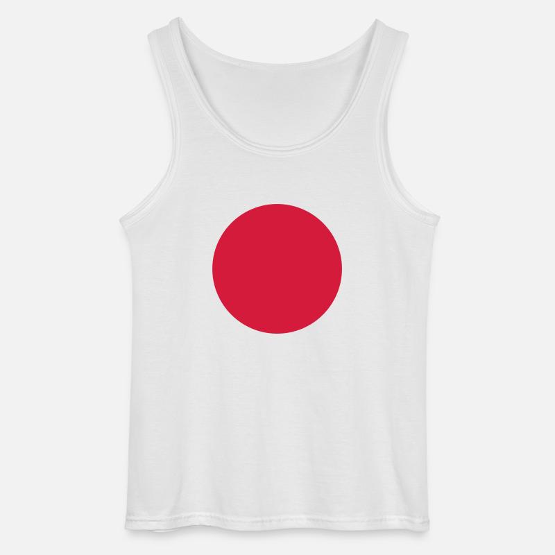 Japan Nippon Nihon - Gildan Männer Tank Top - Weiß