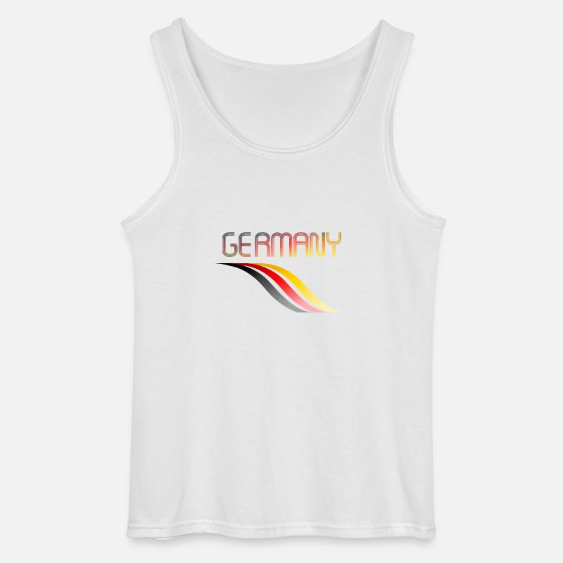 Germany 2 - Gildan Männer Tank Top - Weiß