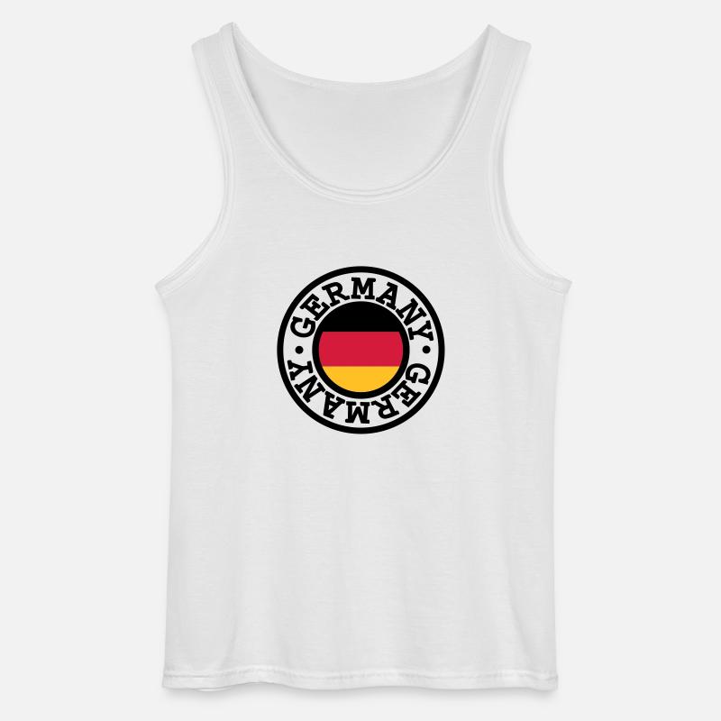 Deutschland Germany - Gildan Männer Tank Top - Weiß
