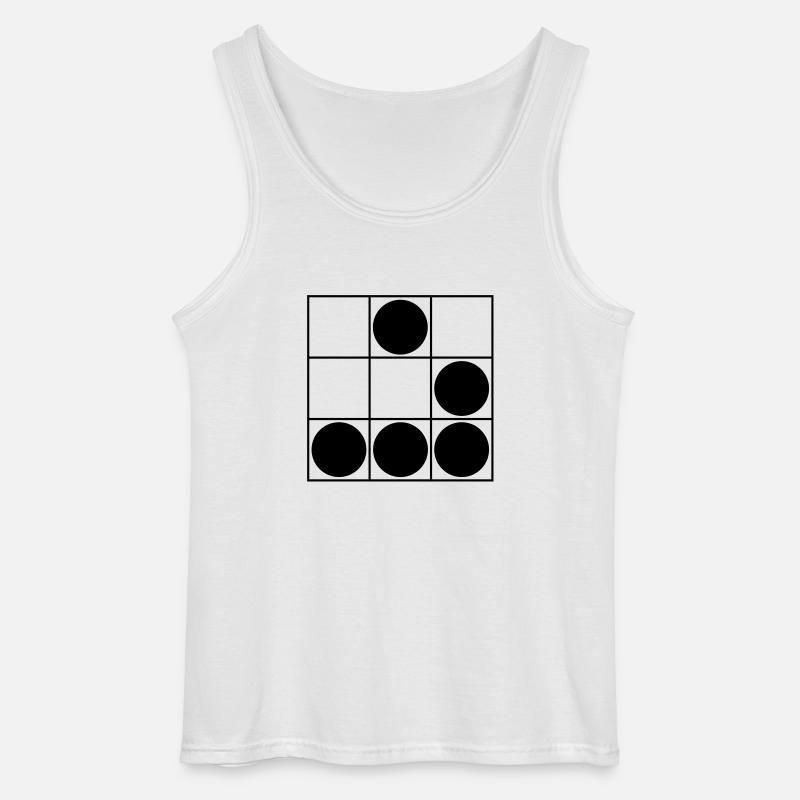 Hacker - Gildan Männer Tank Top - Weiß