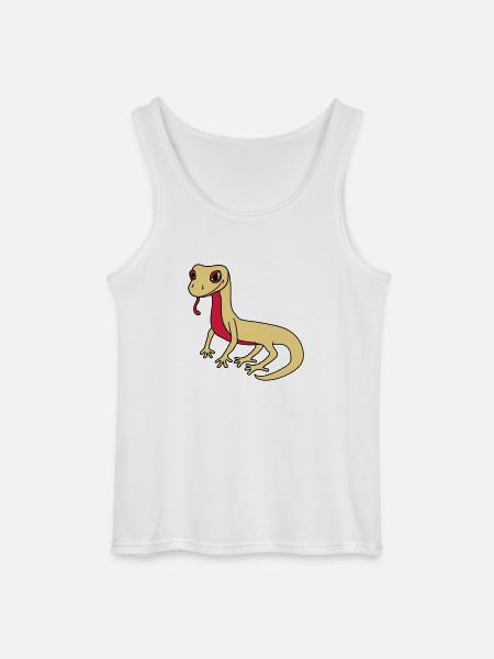 lézard gecko serpent reptile - Débardeur Gildan Homme - blanc