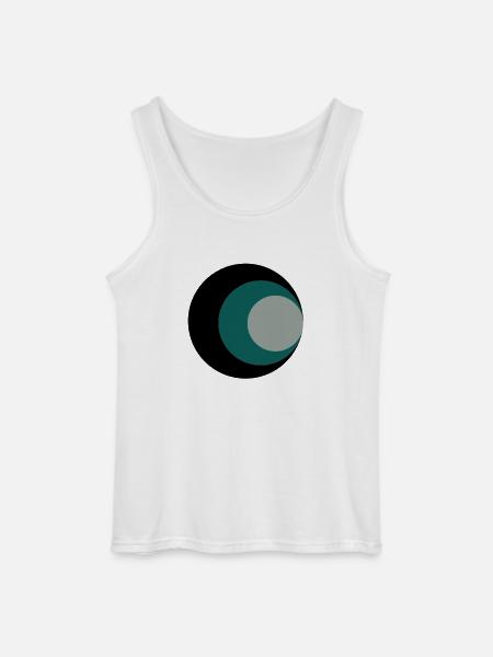 Cercles - Débardeur Gildan Homme - blanc