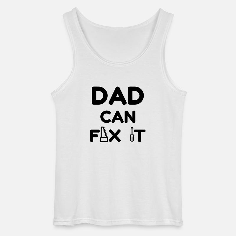 Bricolage / Basteln / Handwerker / DIY - Gildan Männer Tank Top - Weiß