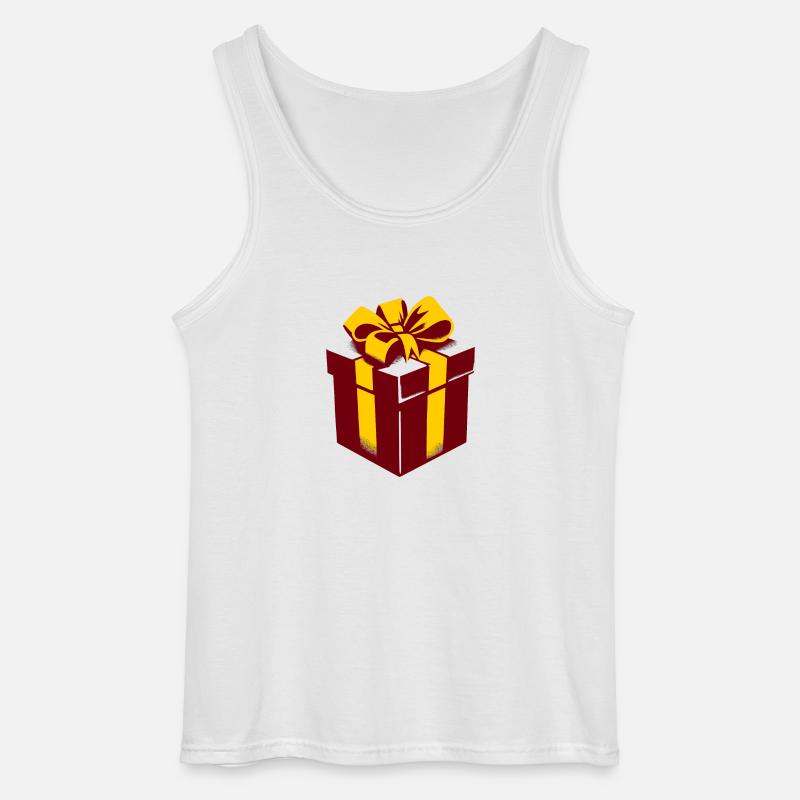 Ich bin Dein Geschenk - Gildan Männer Tank Top - Weiß