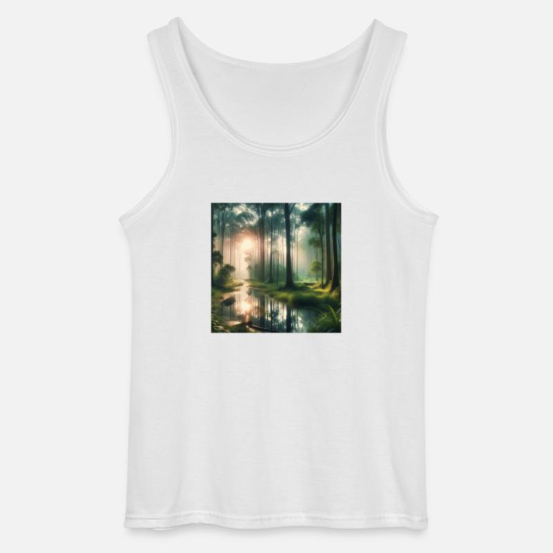 group1 5 - Gildan Männer Tank Top - Weiß