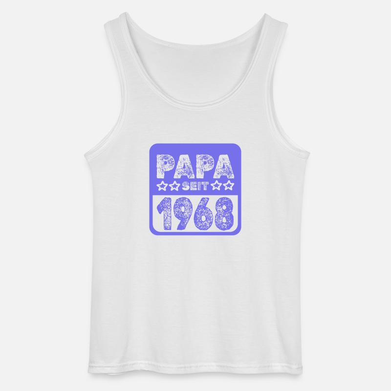 seit 1968 - Gildan Männer Tank Top - Weiß