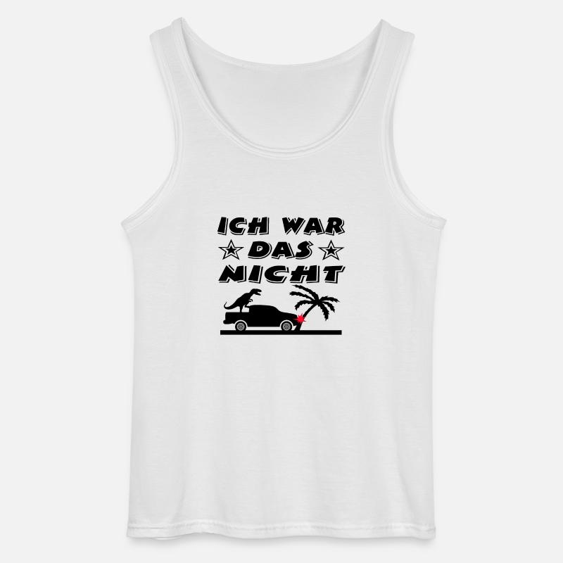 Auto - Gildan Männer Tank Top - Weiß