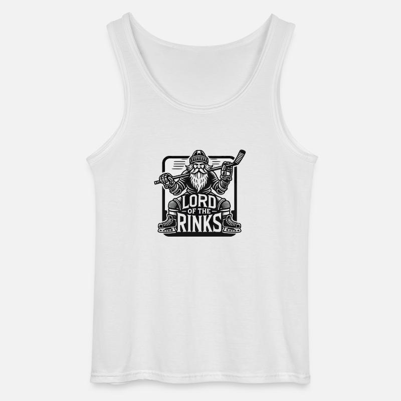 Herr der Eisbahnen - Gildan Männer Tank Top - Weiß