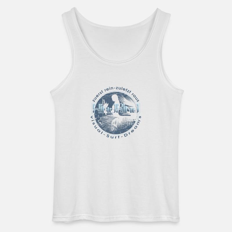 Visual Surf dream - Gildan Männer Tank Top - Weiß