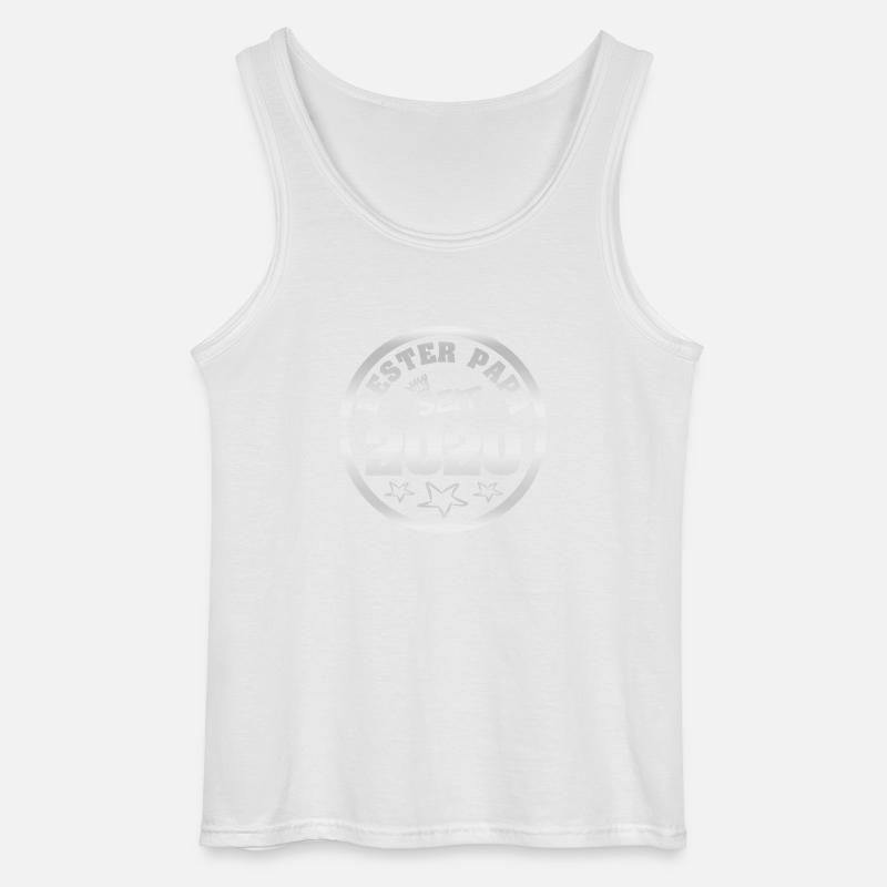 2020 - Gildan Männer Tank Top - Weiß