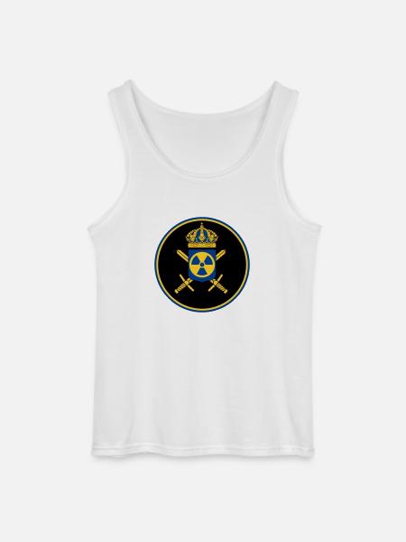 The Swedish Nuclear Weapons Programme - Gildan Men’s Tank Top - white