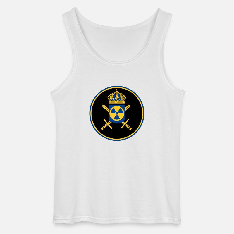 Das schwedische Atomwaffenprogramm - Gildan Männer Tank Top - Weiß