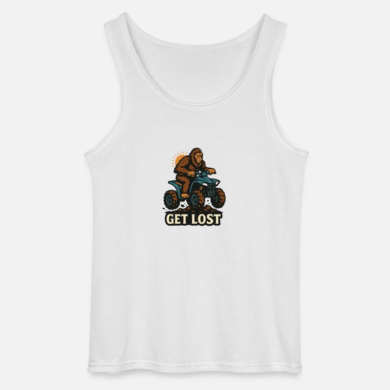 Hol dir Lost Sasquatch - Gildan Männer Tank Top - Weiß
