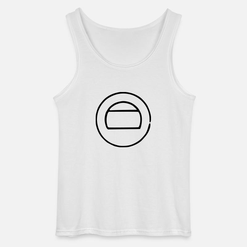 empty Postmark - Gildan Men’s Tank Top - white